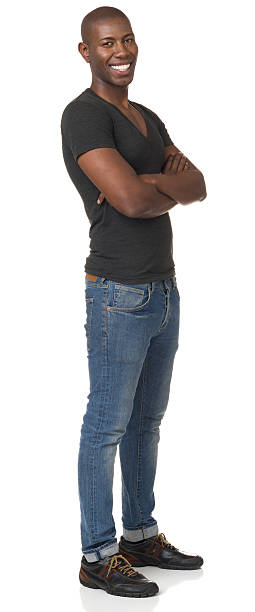 istock Happy Young Man Standing WIth Arms Crossed 174979601