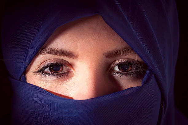 istock Girl In A Blue Scarf 174979612