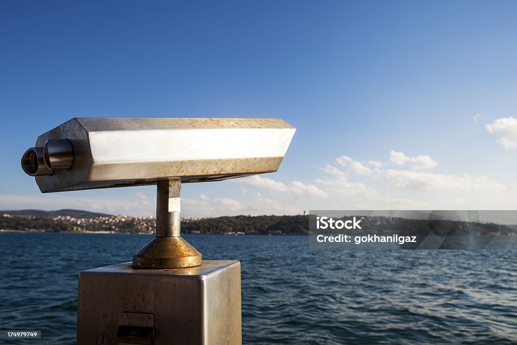 Istanbul Blick auf den Bosporus. - Lizenzfrei Alt Stock-Foto