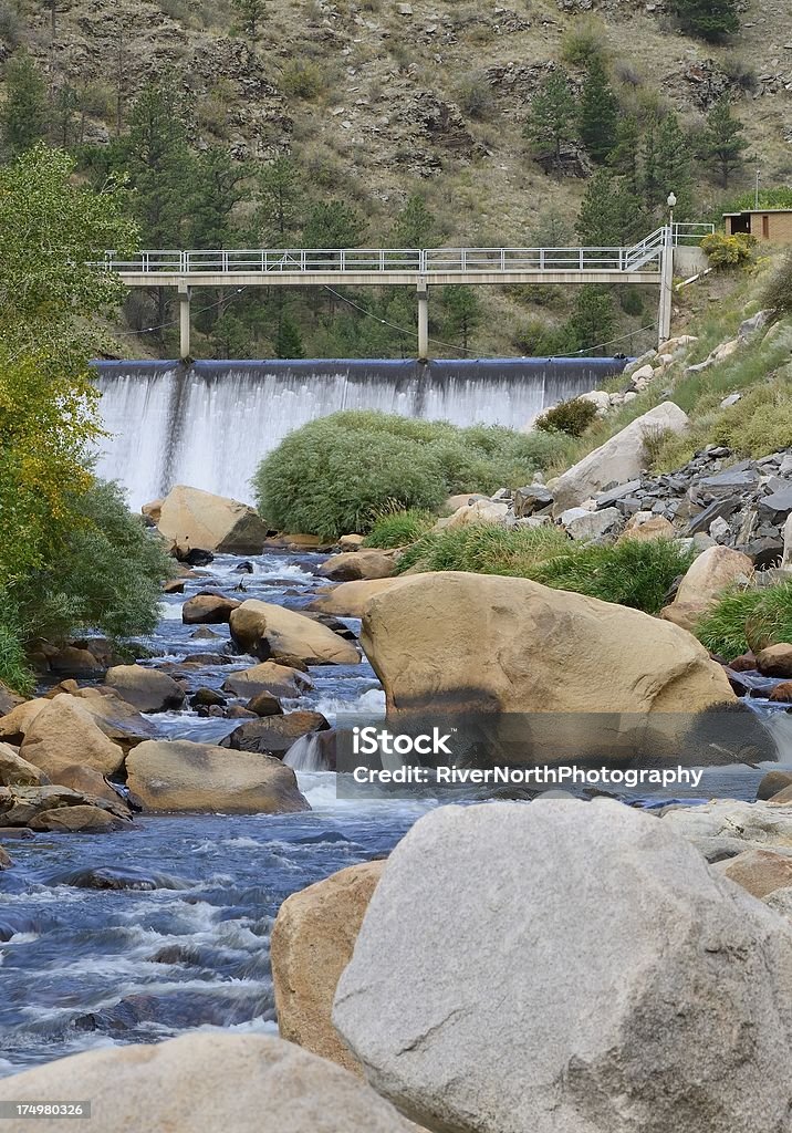 Rio Big Thompson Dam - Royalty-free Colorado Foto de stock