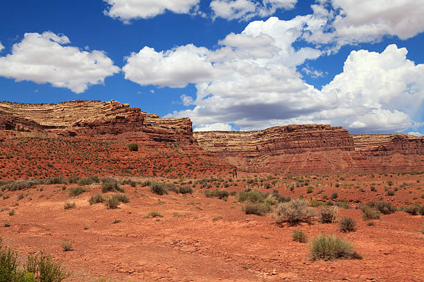Valley of the Gods, Utah stock photo