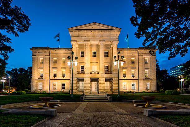 istock North Carolina Capitol at Dusk NC Raleigh 174980528