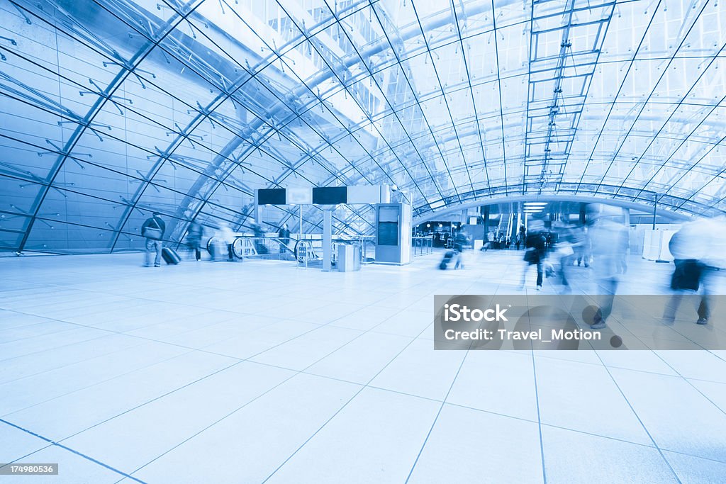 Estación de trenes del Aeropuerto de Frankfurt - Foto de stock de Ancho libre de derechos