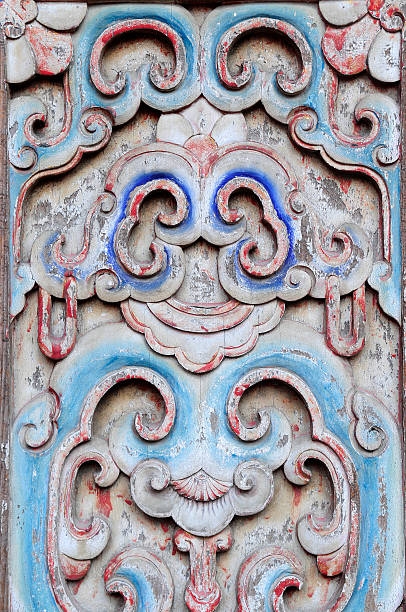 istock Antique Chinese Woodcut 174980839