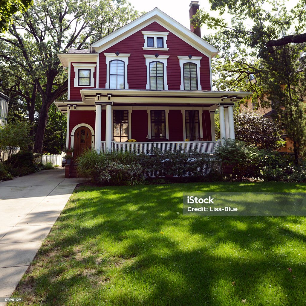 Lit de luxe et le petit déjeuner, d'Oak Park, Chicago. - Photo de Chicago - Illinois libre de droits