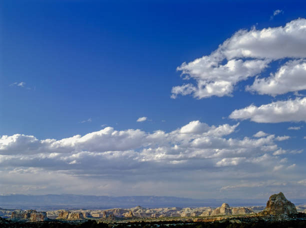 istock Desert area with clouds in Utah 1749815219