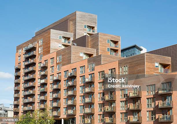 Foto de Modernos Apartamentos De Luxo e mais fotos de stock de Apartamento - Apartamento, Leeds, Arquitetura