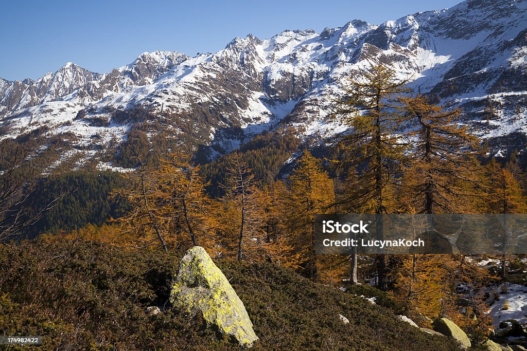 Automne dans la montagne - Photo de Alpes européennes libre de droits