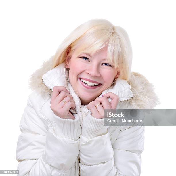 Cheerful Model With A Winter Outfit Stock Photo - Download Image Now - Adult, Adults Only, Beautiful People