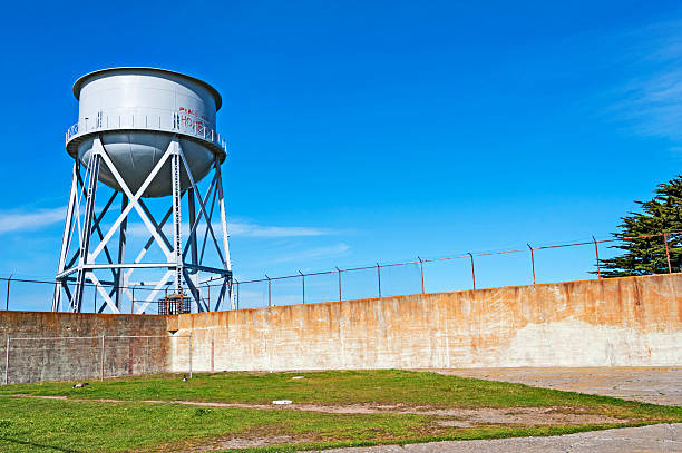 istock Alcatraz Ball Field and Water Tower 174982879