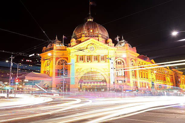 istock Flinders street station in Melbourne at night 174983435