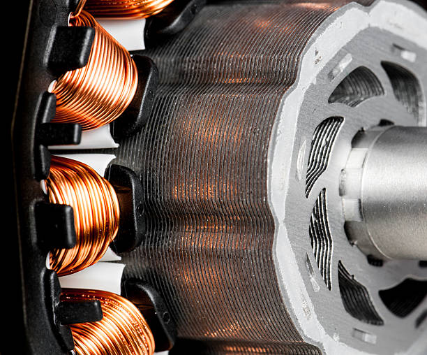 istock Permanent magnet motor disassembled close-up 174984709