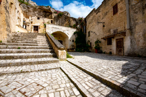 istock Pedestrian Street in Matera 1749848685