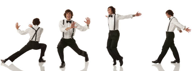 istock Multiple images of a man dancing 174984902