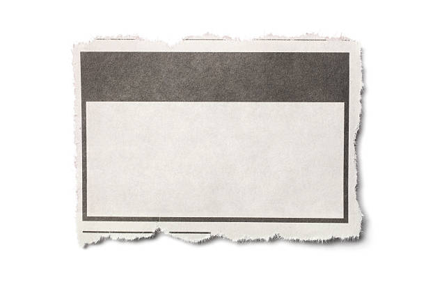 istock Torn Piece of Newpaper 174985253