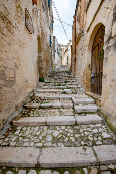 istock Pedestrian Street in Matera 1749852649