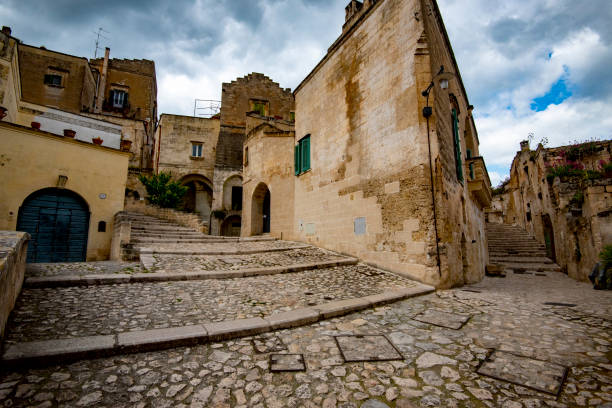 istock Pedestrian Street in Matera 1749852845
