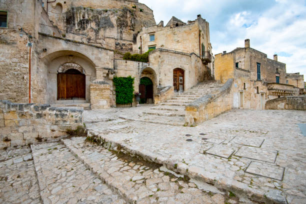 istock Pedestrian Street in Matera 1749853180