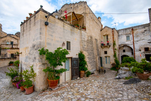 istock Pedestrian Street in Matera 1749854926