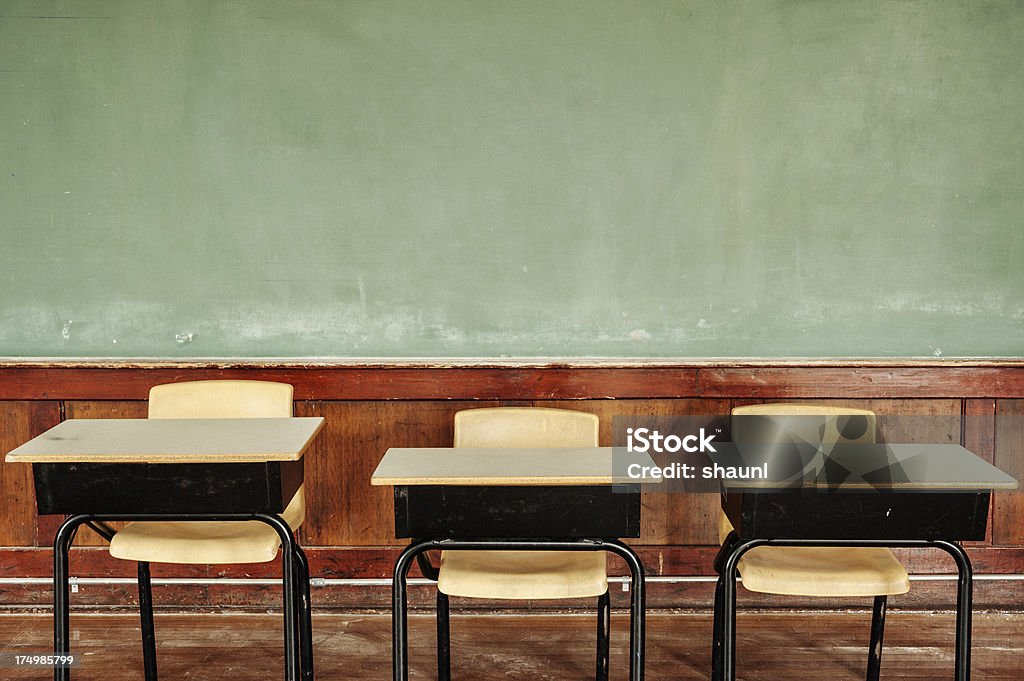 Elementary parlamentarische Bestuhlung - Lizenzfrei Klassenzimmer Stock-Foto