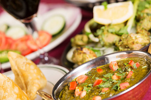 istock Indian food: assortments of dishes 174985940
