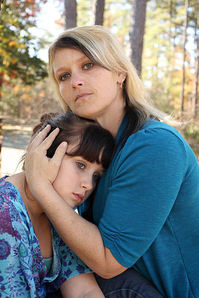 istock Tough Times for a mother and her child. 174986028