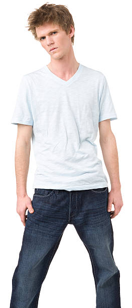 istock Cool Serious Young Man Three Quarter Portrait 174986629