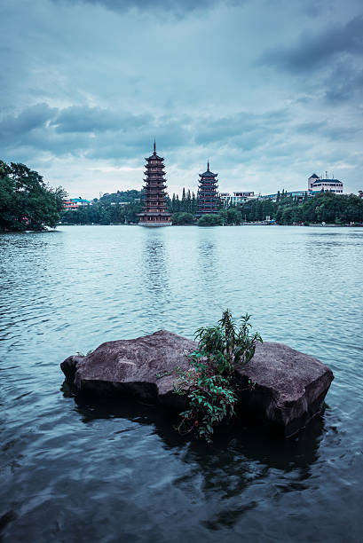 China Guilin rafting