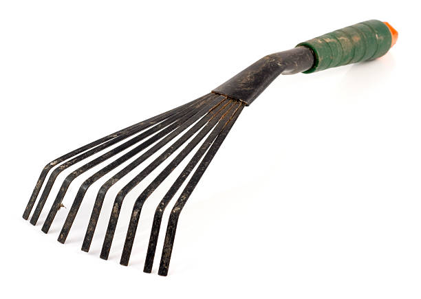 istock well used garden rake hand-tool 174987499