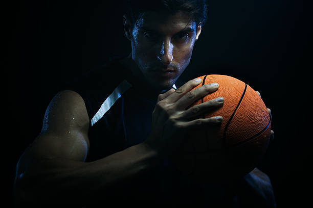 istock Streetball player's portrait 174987588