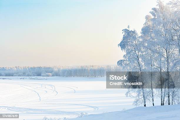 Winter Landscape Stock Photo - Download Image Now - Beauty In Nature, Climate, Cold Temperature