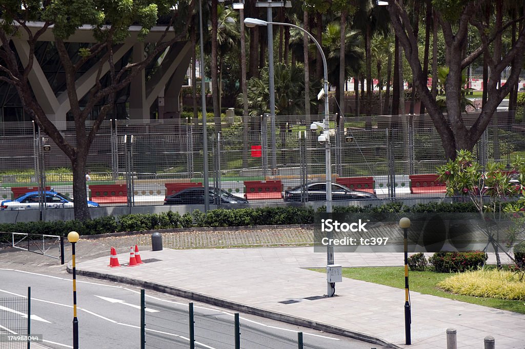 Corrida de Carros Barreira de proteção - Royalty-free Ao Ar Livre Foto de stock