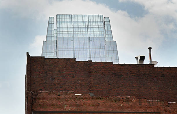istock Old Brick and New Glass Buildings 174988960