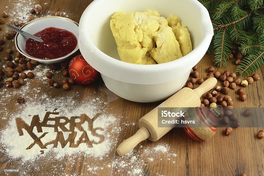 Faire cuire les cookies de Noël - Photo de Aliment libre de droits