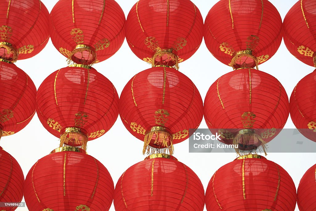 Chinese lanterns Asian Culture Stock Photo