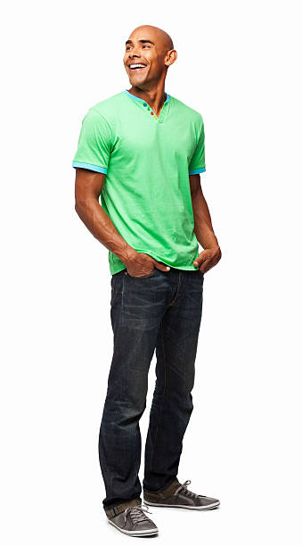 istock Happy Man Looking Away - Isolated 174989799