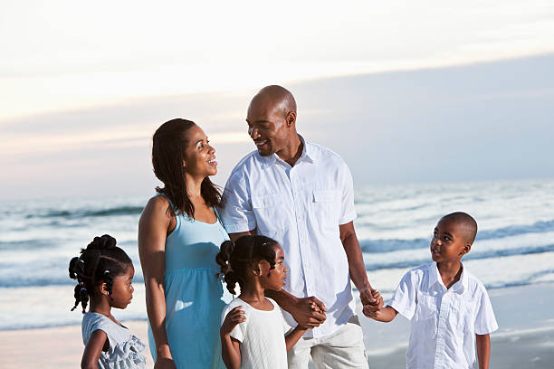 istock Family on the beach 174989894