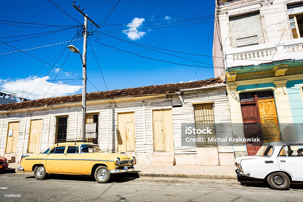 Cienfuegos, Куба - Стоковые фото Автомобиль роялти-фри