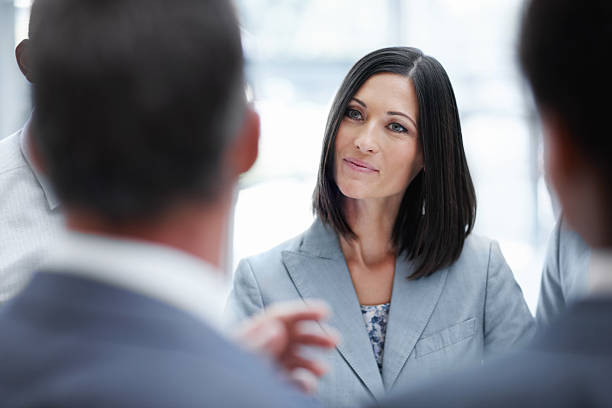 istock She hears what they are saying! 174990382