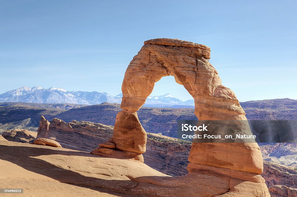 Delicate Arch Utah, USA - Zbiór zdjęć royalty-free (Delikatny łuk)
