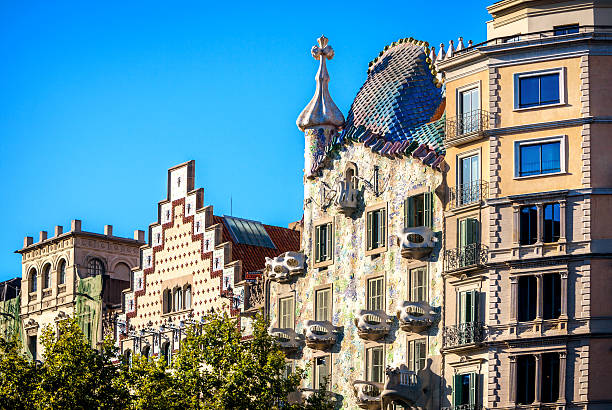 Gaudi's Casa Batllo in Barcelona