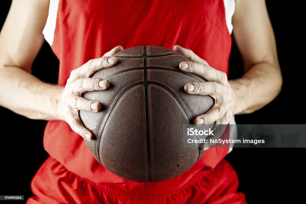 Jogador de basquetebol - Royalty-free Adulto Foto de stock
