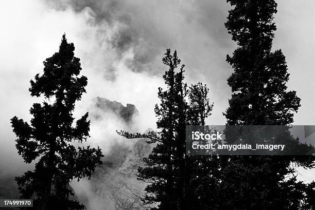 록키 산 풍경 0명에 대한 스톡 사진 및 기타 이미지 - 0명, 검은색, 경관