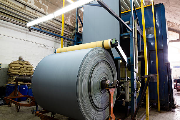 istock Denim Textile Industry - Finishing Machine for Jeans 174992346