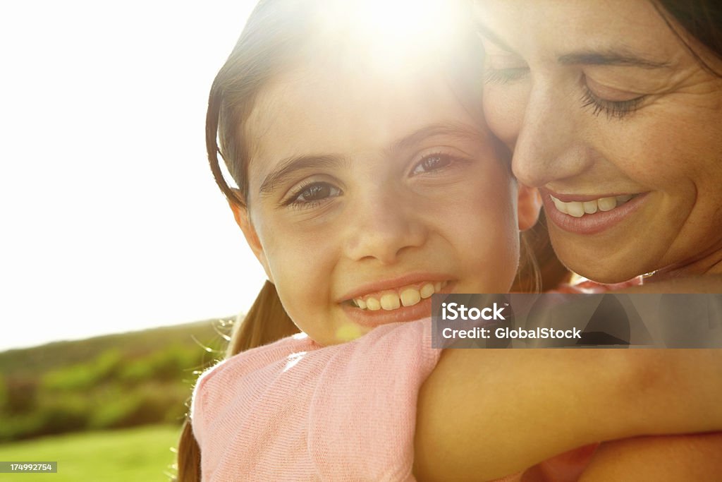 Mommy's angel - Foto de stock de A caballo libre de derechos