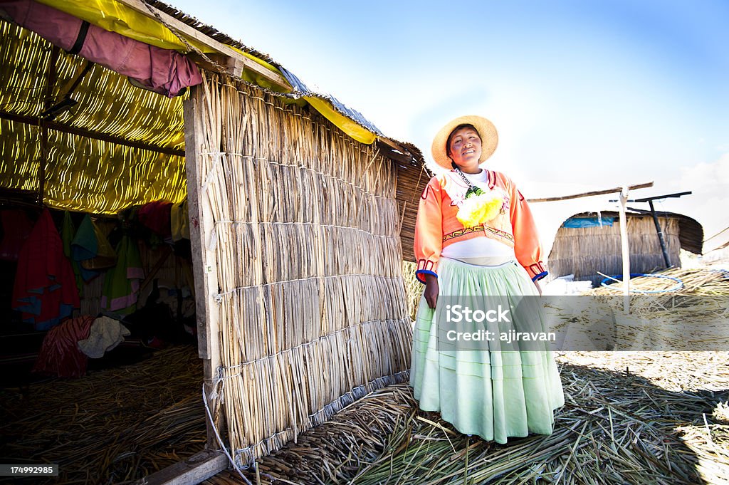 Peruanische Frau - Lizenzfrei Puno Stock-Foto