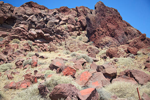 istock Rocks at Red Beach in Akrotiri. Santorini. Greece. 174993311