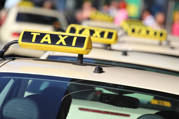 istock German taxi cabs waiting for passengers 1749936712