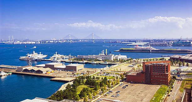 istock Aerial View over Yokohama Bay 174993804