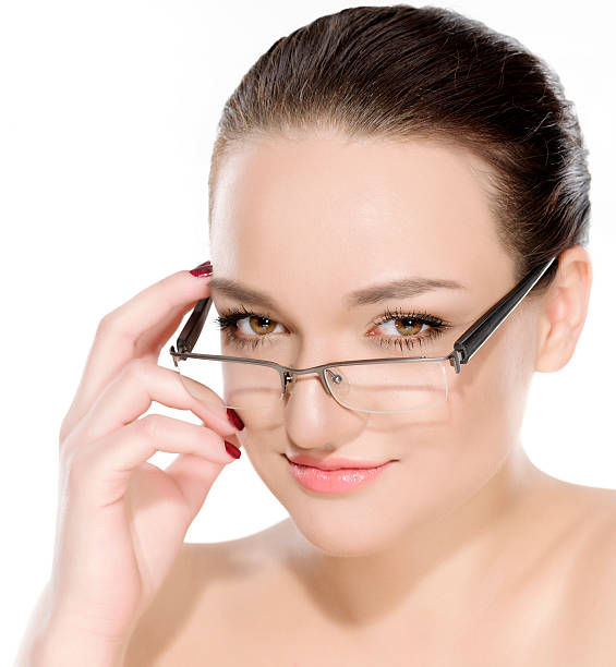 istock beauty wearing eyeglasses 174994709